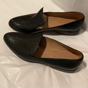 NEW Madewell notched leather loafers